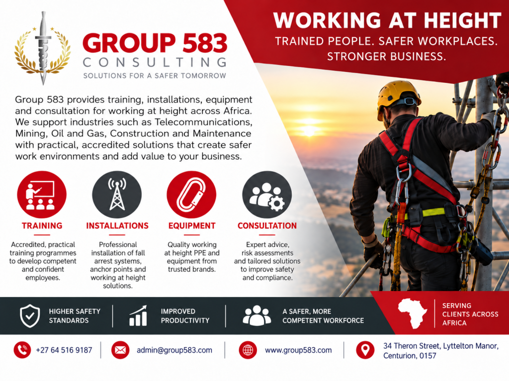 Group 583 Working at Height Flyer