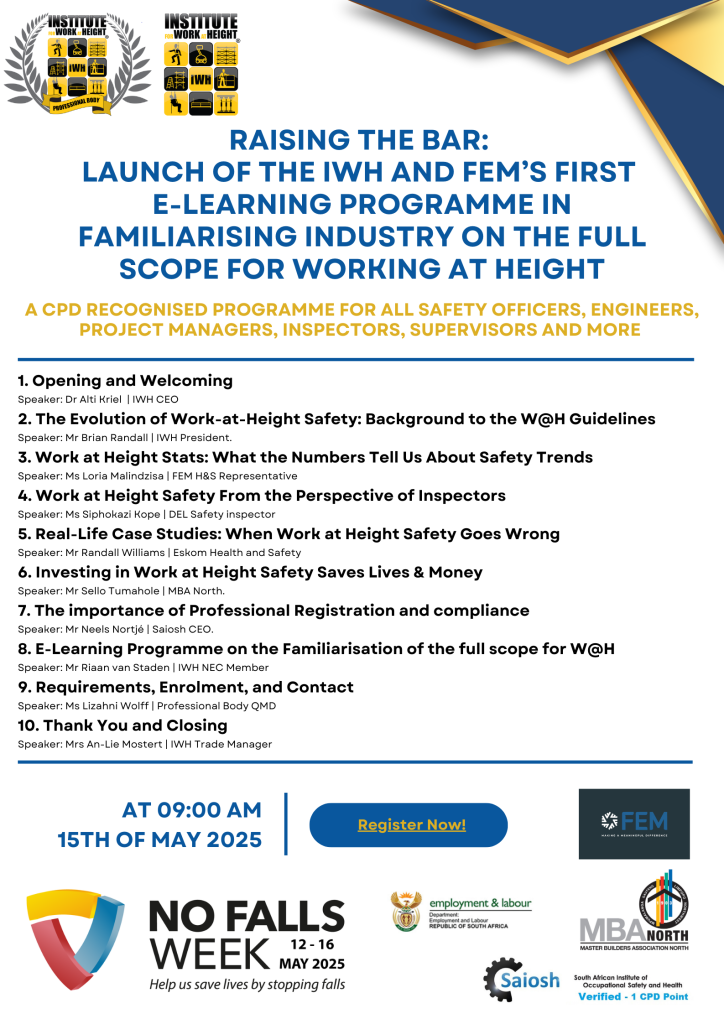 LAUNCH OF THE IWH AND FEM’S FIRST E-LEARNING PROGRAMME