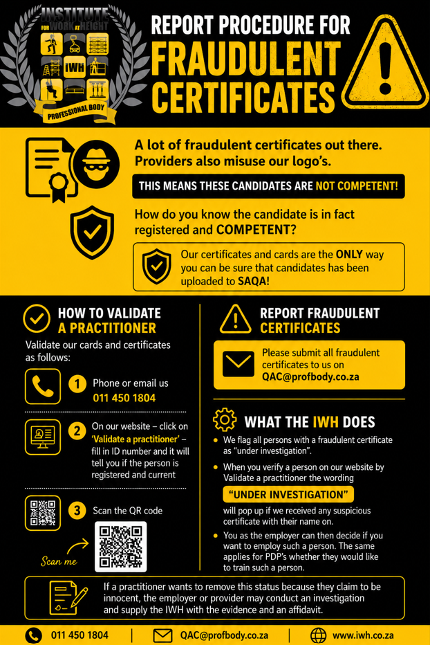 Fraudulent Certificates